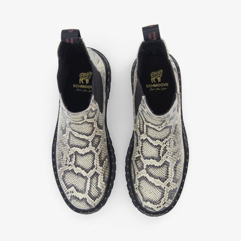 MYSEN CHELSEA W - PRINT PYTHON - BEIGE